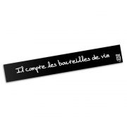 Moquerie il compte les bouteilles de vins